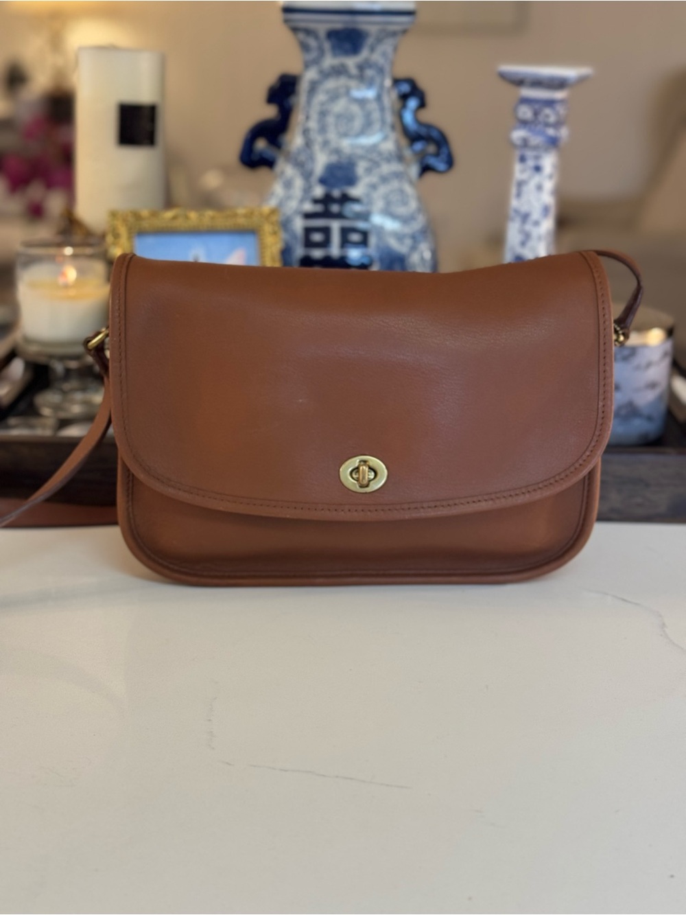 🤎 VINTAGE COACH TAN CITY BAG! - Picture 2 of 11